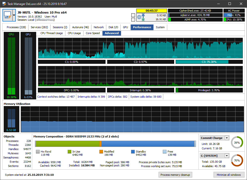 Ultimate Enhanced Native Windows Task Manager Built In Delphi