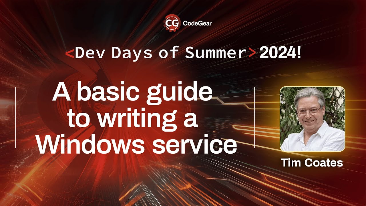 A Basic Guide to Writing an NT Service